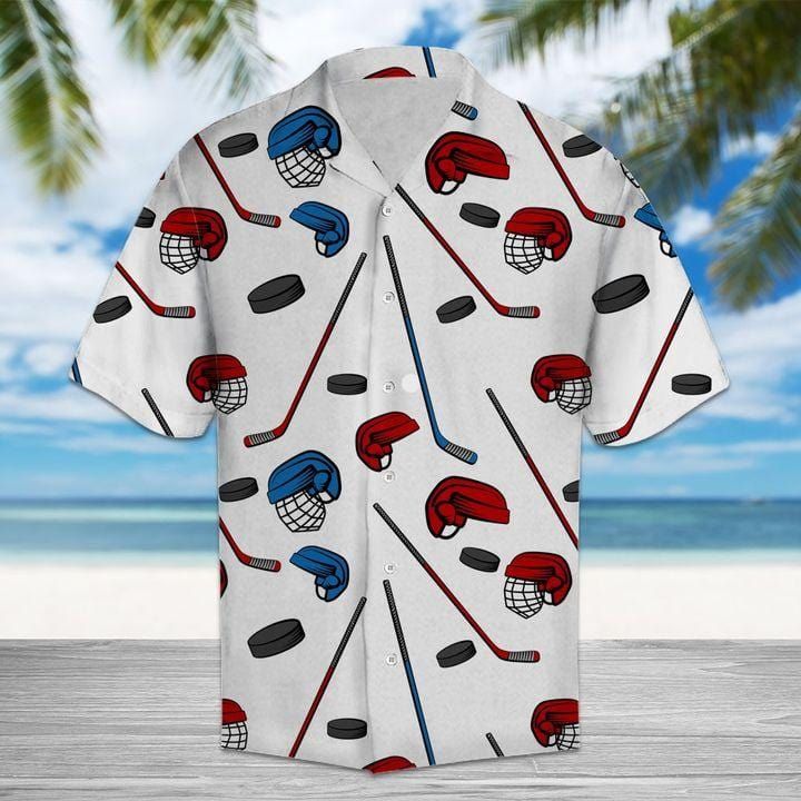 Felacia [Hawaii Shirt] Amazing Hockey Love Hawaiian Aloha Shirts-ZX1431